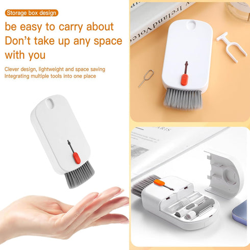 10-in-1 Laptop Screen Keyboard Cleaner Kit - Electronics Cleaning kit Tool for MacBook iPad iPhone Pro Cell Phone, Brush Tool for Tablet, Computer...
