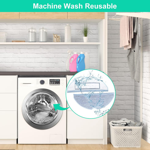 8Pcs Mop Cloth Pad for Xiaomi Roborock S7 S7 + S7 MaxV, S7 MaxV Plus, T7S T7 Plus T7S Plus Robot Vacuum Cleaners Microfiber Vacuum Mop Replacement...