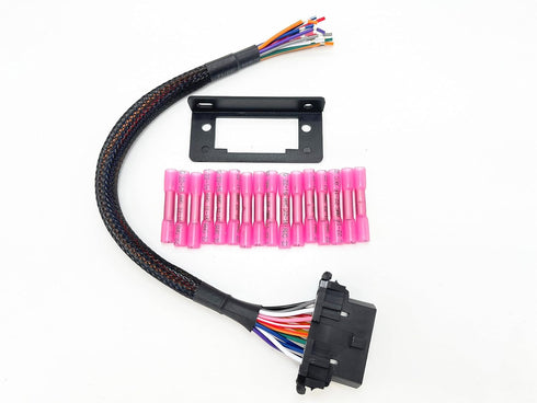 2pcs OBD2 Female Port Pigtail Cable Bracket OBDii Port Replacement Cable (2)...