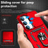 SunStory Military-Grade Case for Samsung Galaxy S23 FE 5G - With HD Screen Protector, Slide Camera Cover & Kickstand - Red...