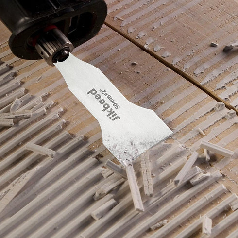 Sawzall scraper blade, Scraping Tool Attachment for Reciprocating Saws to remove linoleum, glue, vinyl flooring, self-adhesive tiles, glued carpet...
