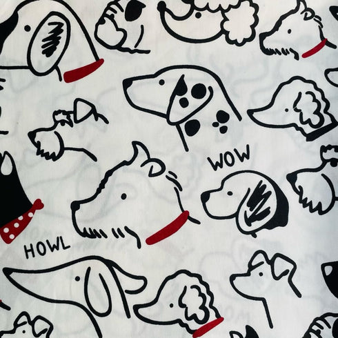 Dog Fat Quarters Fabrc Bundles for Baby Kids, Pet Cotton Quilting Fabric for DIY Crafts, Novelty Fabric Bundles for Sewing 18x22 (6PCS)...