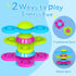 Suction Cup Spinner Toys for 1 Year Old Boy Girl, 3PCS Spinning Toys for Toddlers 1-3,Sensory Toys Bath Toys Travel Toys for Babies 10-12 Months,F...