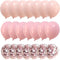Pink & Rose Gold Confetti Balloons - 50 Count, 12inch, for Birthday Party Decorations...