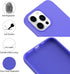 Designed for iPhone 14 Pro Max Case, Silicone Ultra Slim Shockproof Phone Case with Soft Anti-Scratch Microfiber Lining, [Enhanced Camera Protecti...