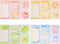 4 Pack Cute Sticky Notes Set, 240 Sheets/Pad Kawaii Self-Stick Note Pads Cartoon Series Sticky Notes Memo Pads for Teacher Students Gifts School O...