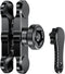 BRCOVAN Anti-Theft Aluminum Alloy Double Socket Arm Compatible with RAM Mounts B Size 1'' Ball Mounting Base & Bike Motorcycle Phone Holder (Mediu...