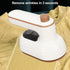 Mini Steam Iron, Hanging Ironing Folding Handle Thermostat White 110-220V Small Mini Ironing Machine for Towel for Home(#3)...