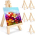 Mini Easel Stand, 6 Pcs Small Tabletop Easels for Sign Painting Card Holder...