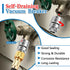 Self-Draining Vacuum Breaker, 1-1/16" Female Fine Thread Vacuum Breaker, PK1390 No Lead Brass Hose Bib Vacuum Breaker, for Providing you with Heal...
