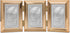 Lawrence Frames Bead Border Design, 2.5x3.5 Triple, Gold...