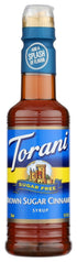 Torani Syrups, Flavoring Syrup Sugar Free Brown Sugar Cinnamon, 12.7 Oz...