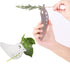 Herb Stripper Tool, Stainless Steel Kale Stripper Tool, Metal Herb Pealer for Kale, Chard, Collard Greens, Parsley, Thyme, Basil, Rosemary...