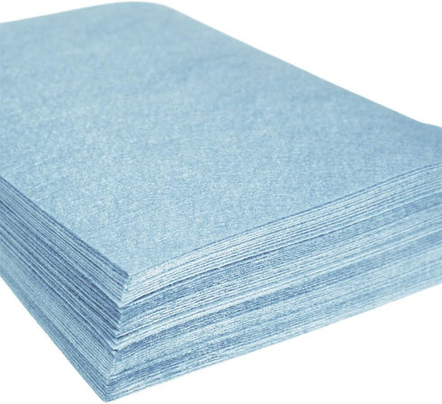 CalCastle Craft 24 pcs Acrylic Craft Felt Sheet 9" X 12" for Crafting, School and DIY Projects (Light Blue)...