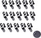 Picture Frame Fasteners Turn Button Fastener Picture Frame Hardware Frame Turn Button Metal Bow Shape Picture Frame Hardware Clips 100pcs Photo Fr...