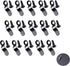 Picture Frame Fasteners Turn Button Fastener Picture Frame Hardware Frame Turn Button Metal Bow Shape Picture Frame Hardware Clips 100pcs Photo Fr...