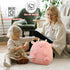 Dragon Stuffed Animal Plush Toy - Chubby & Adorable Plushie Bolster Doll for Kids - Accompanied Sleeping Ragdoll for Children (Pink,Small-11 inch)...