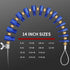 EAWONGEE Nut and Bolt Thread Checker Detachable Nut and Bolt Size Gauge Thread Gauge Suitable for Detecting Fixed Bolts or Threaded Holes in Enclo...