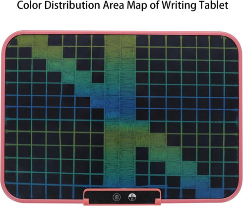 LCD Writing Tablet for Kids 13 Inch,Rechargeable Colorful Drawing Writing Board,Reusable Doodle Pad Electronic Drawing Tablet,Educational and Lear...
