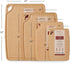 Classic SMALL Kitchen Cutting Board, Cheese Charcuterie Board, Wood Fiber Composite,Dishwasher Safe, Eco-Friendly, Easy Grip Handles, Non-Porous, ...