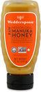 Wedderspoon Raw Manuka Honey, Unpasteurized, Genuine New Zealand Honey, Multi-Functional, Non-GMO Superfood, Convenient Squeeze Bottle, KFactor 16...