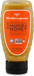 Wedderspoon Raw Manuka Honey, Unpasteurized, Genuine New Zealand Honey, Multi-Functional, Non-GMO Superfood, Convenient Squeeze Bottle, KFactor 16...