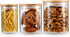 YULEER Airtight Food Storage Containers, Glass Jar with Lids, Glass Jar for Serving Candy, Cookie, Rice, Food - Set of 3...
