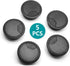 5Pcs 2-3/8" / 60mm Computer Desk Grommet, Plastic Round Desk Grommet Hole Wire Cover Organizer, Black...