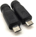 USB to DC Power Adapter, Micro Male to DC 5.5x2.1mm Female 5V Connector Power Charging Adapter for Laptop PC...