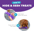 Outward Hound Nina Ottosson Twistiez Interactive Plush Dog Puzzle Dog Enrichment Toys Dog Treat Puzzle, Plush, Purple...