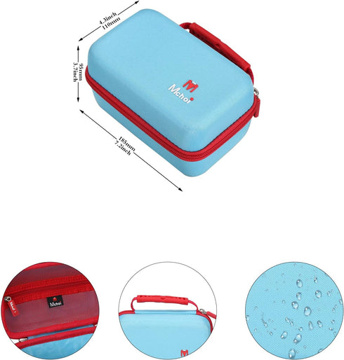 Mchoi Hard Case Suitable for Winning Moves Rack-O Retro Package Card Game, Waterproof Shockproof Card Game Carrying Protective Case, Case Only......