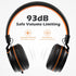 AILIHEN Kids Headphones, I35 On-Ear Headphones for School, Safe Volume 93dB, HD Mic Stereo Headphone for Kid Girls Boys, Foldable 3.5mm Wired for ...