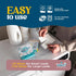 Wave Laundry Detergent Sheets - Unscented (64 Loads) - Dissolves Faster & Higher Cleaning Power Over Competitors - Multi-Purpose Laundry Cleaner -...