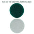 8 Pcs 5 Inch Round Scouring Pads Drill Scrubber Pads Hook and Loop Scuff Pads for Clean Polishing(Green)...