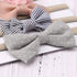 DRESHOW BQUBO Baby Girl Headbands with Bows Nylon Hairbands Handmade Hair Accessories for Newborn Infant Toddlers 10 Pack...