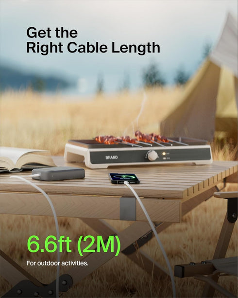 Belkin BoostCharge USB-C Cable (6.6ft/2M), USB-C to USB-A Cable, USB Type-C Cable for iPhone 15 Series, Samsung Galaxy S24, S23, Note20, Pixel 8, ...