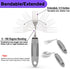 Weighted Parkinsons Utensils for Hand Tremors, Weighted Silverware for Parkinsons Patients Arthritic Hands, Built Up Utensils for Adults, Adaptive...
