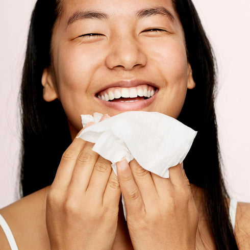 The Face Shop Rice Water Bright Makeup Remover Wipes for Face with Rice Extract, Brightening, Moisturizing, Infused with Cleansing Milk, Vegan Dis...