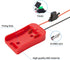 Power Wheel Adapter for V20 Craftsman 20V Battery with Fuse & Wire terminals, Power Connector for Rc Car, 14 Gauge Robotics, Rc Truck,DIY use, Wor...
