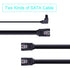 SATA Cable and SATA Power Splitter Cable SSD/SATA III Hard Drive Connection Cables for SATA SSD HDD CD Driver CD Writer...