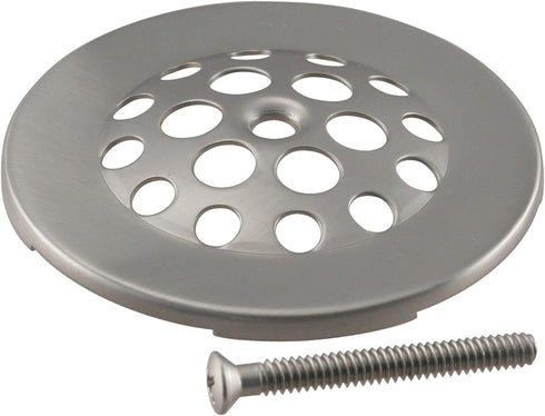 Westbrass R92-07 3-1/8" Trip Lever Tub Trim Set with 2-Hole Overflow Faceplate, Satin Nickel...