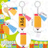 12 Pcs Back to School Gifts Bulk for Teachers Inspirational Pencil Keychains Appreciation Gift DIY Keychains Charms with Tassel Acrylic Key Rings ...