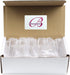 Beauticom Round Style Business Card Holder Organizer Stand Display for Offices, Receptionist, Salons, and Businesses (Clear, 1 Piece)...