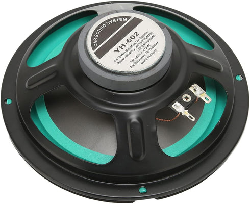 6.5in Car Audio Speaker Subwoofer, 160W High Power Bass Surround Sound Stereo Subwoofer Speaker System 93 DB, 4 Ohm, 50 Oz Magnet, 70Hz-18KHz Voic...