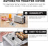 Veemoon Toaster Dust Cover, Stainless Toaster Appliance Top Cover, Steel Electric Bread Maker Upper Cover for Bread Machine...