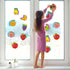 60Pcs Fruit of The Spirit Christian Bulletin Board Set Bible Religious Accents Cutouts Sunday School Christian kids Classroom Wall Decor Education...