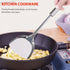UPKOCH 7pcs Cooking Utensils Set Stainless Steel Kitchenware Cooking Soup Ladle Shovel Strainer Cooking Tool for Kitchen...
