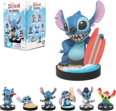 YuMe Disney Lilo & Stitch Fun Series Hero Box - Blind Box (1 Pack) 3" Collectible Toy Figurines, Disney Movie Inspired Toy Figure Set, Fun Gift fo...