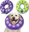 BARKLESS Inflatable Dog Cone, Soft Cone for Large Medium Dogs after Surgery, Cute Dog Donut Collar Stops Licking and Touching Stitches and Wounds,...