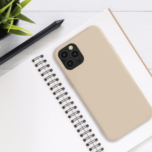 kwmobile Case Compatible with Apple iPhone 12 / iPhone 12 Pro Case - Slim Protective TPU Silicone Phone Cover - Mother of Pearl...